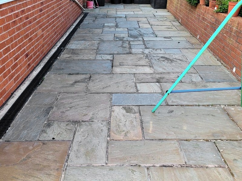 Buckley patio repointing